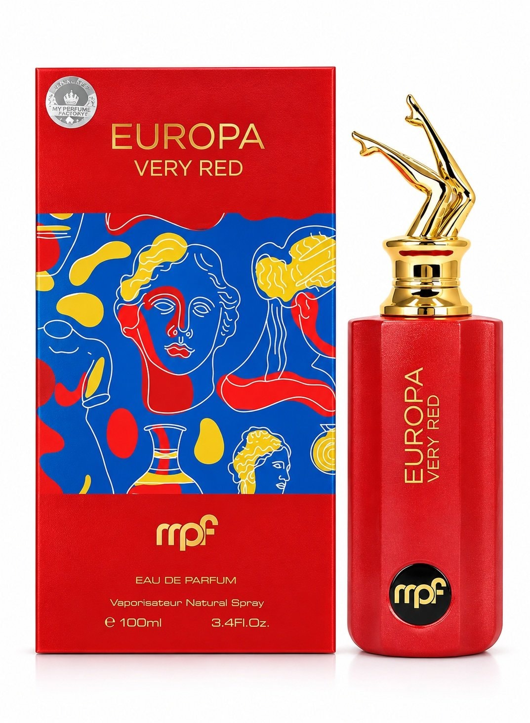 MPF EUROPA VERY RED EDP (FOR HER) 100ML