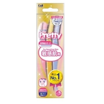 S SELECT PRETTY FACE CREAM RAZOR L FOR SENSETIVE SKIN 3P